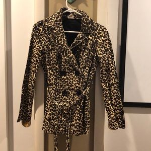 Leopard print jacket